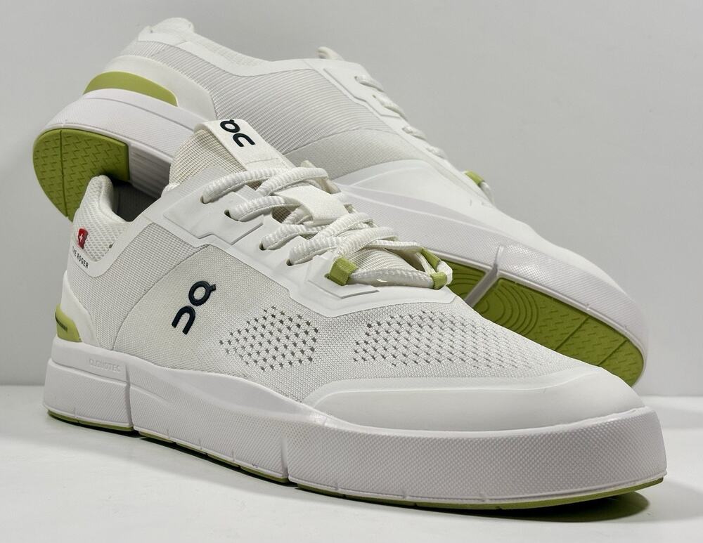 The. ROGER Spin Mens Size 8 Sneakers Undyed / Zest 3MD11472260 EUC